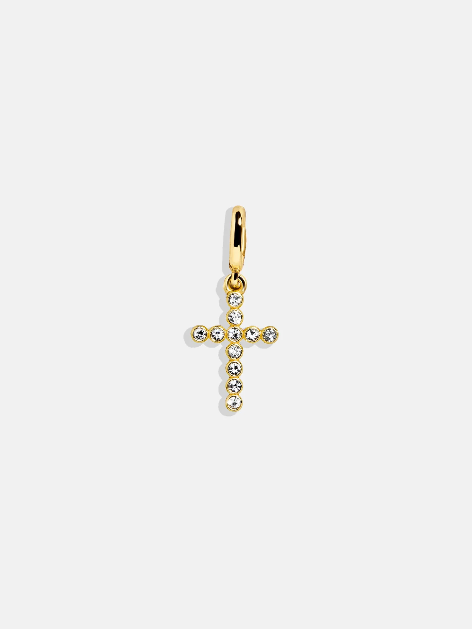 Faith Cluster Charm - Bezel Cross sold by BaubleBar