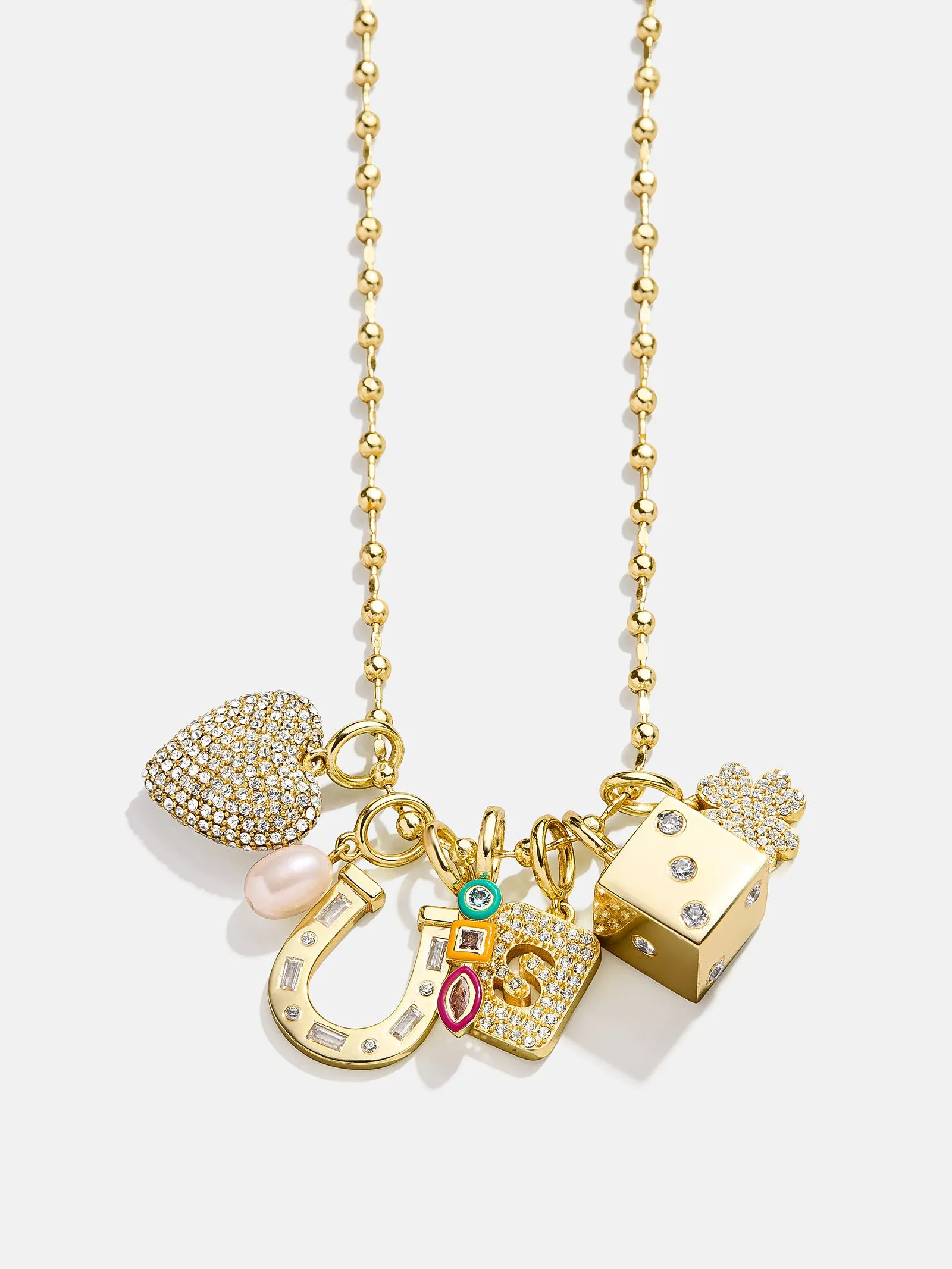 Luck Cluster Charm - Horseshoe sold by BaubleBar product image thumbnail 3