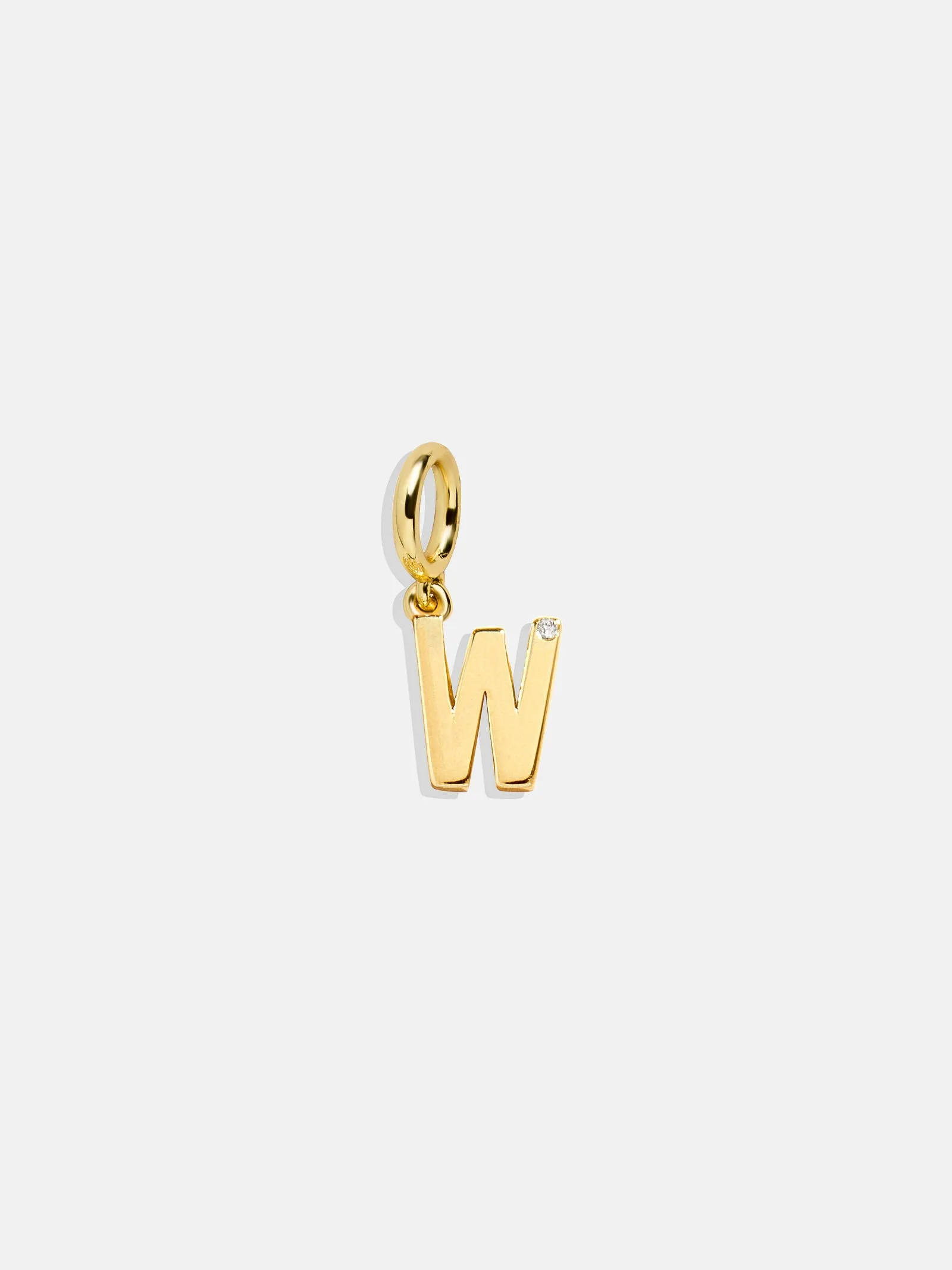 Classic Initial Cluster Charm - W sold by BaubleBar