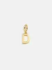 Classic Initial Cluster Charm - D sold by BaubleBar