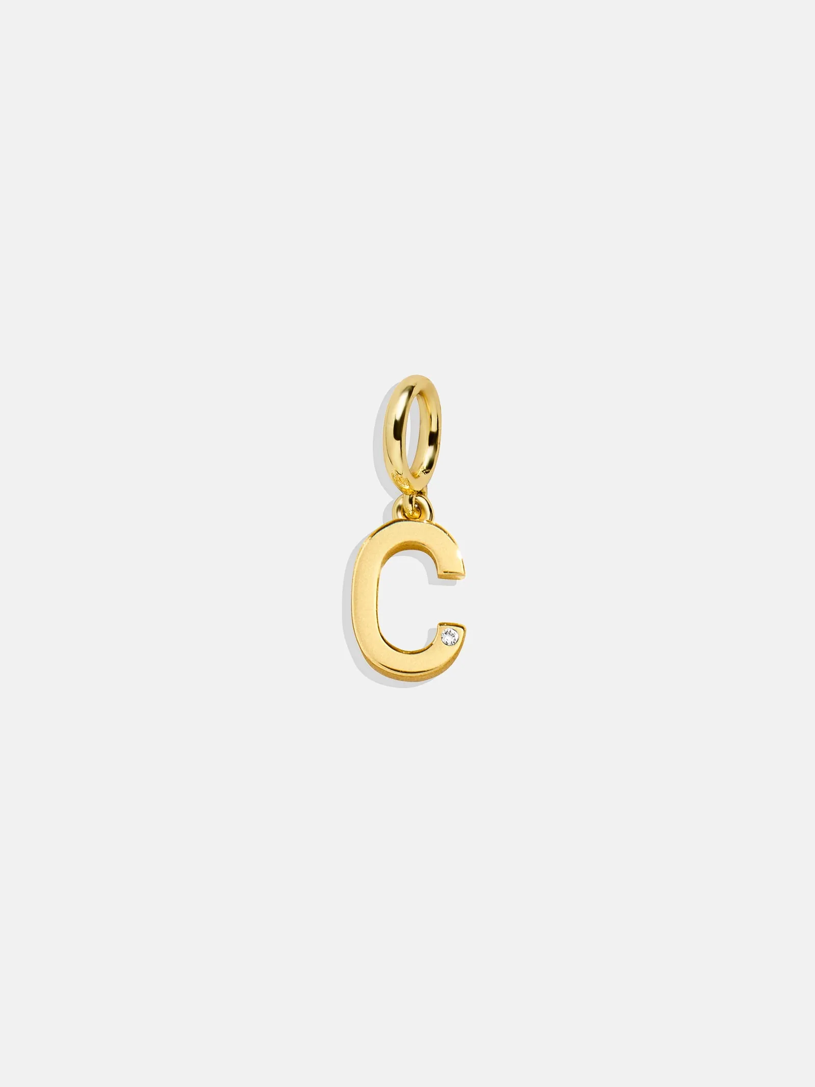 Classic Initial Cluster Charm - C sold by BaubleBar