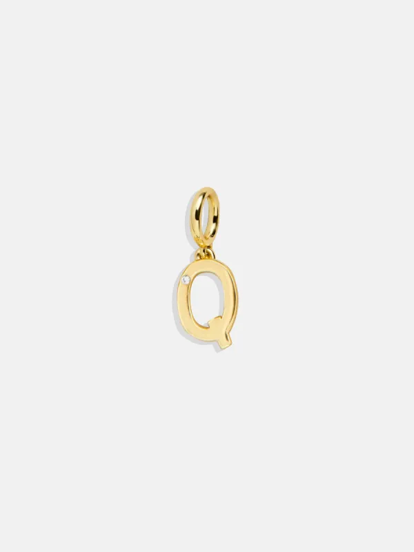 Classic Initial Cluster Charm - Q sold by BaubleBar