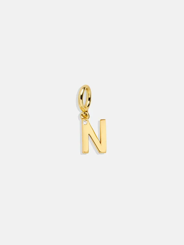 Classic Initial Cluster Charm - N made by BaubleBar