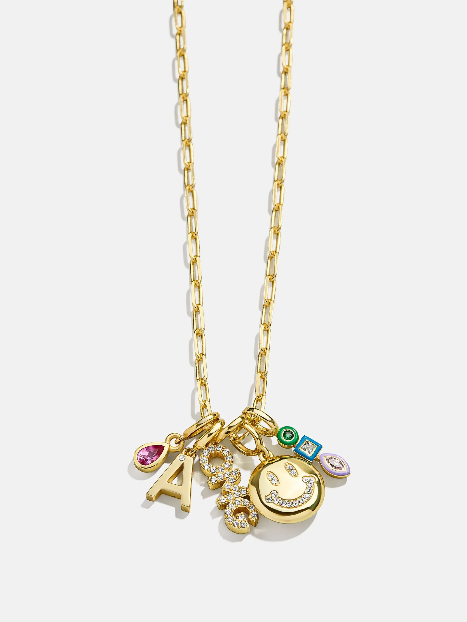 Smiles Cluster Charm - Smiles Gold sold by BaubleBar product image thumbnail 2