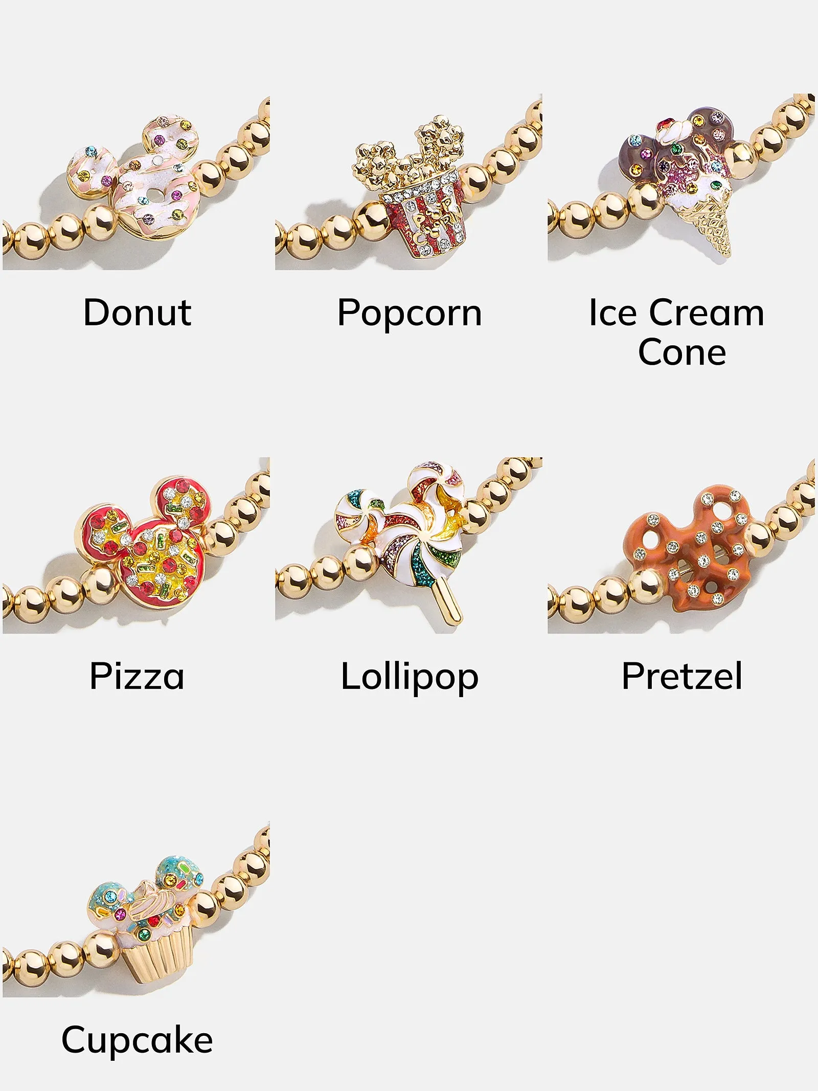 Disney Character Bite Pisa Bracelet - Mickey Mouse Ice Cream Pisa sold by BaubleBar product image thumbnail 5