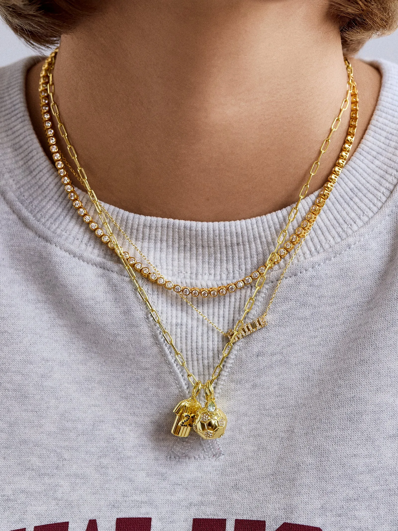 Sports Cluster Charm - Soccer sold by BaubleBar product image thumbnail 2