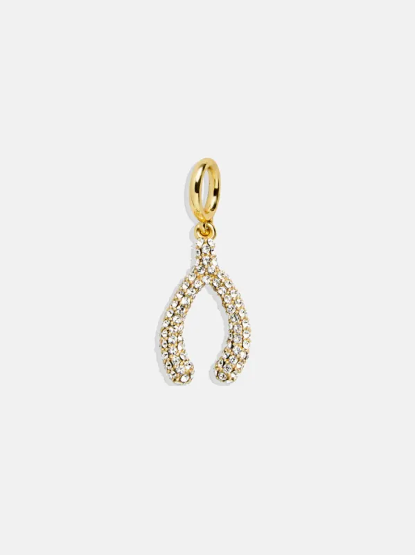 Luck Cluster Charm - Wishbone sold by BaubleBar