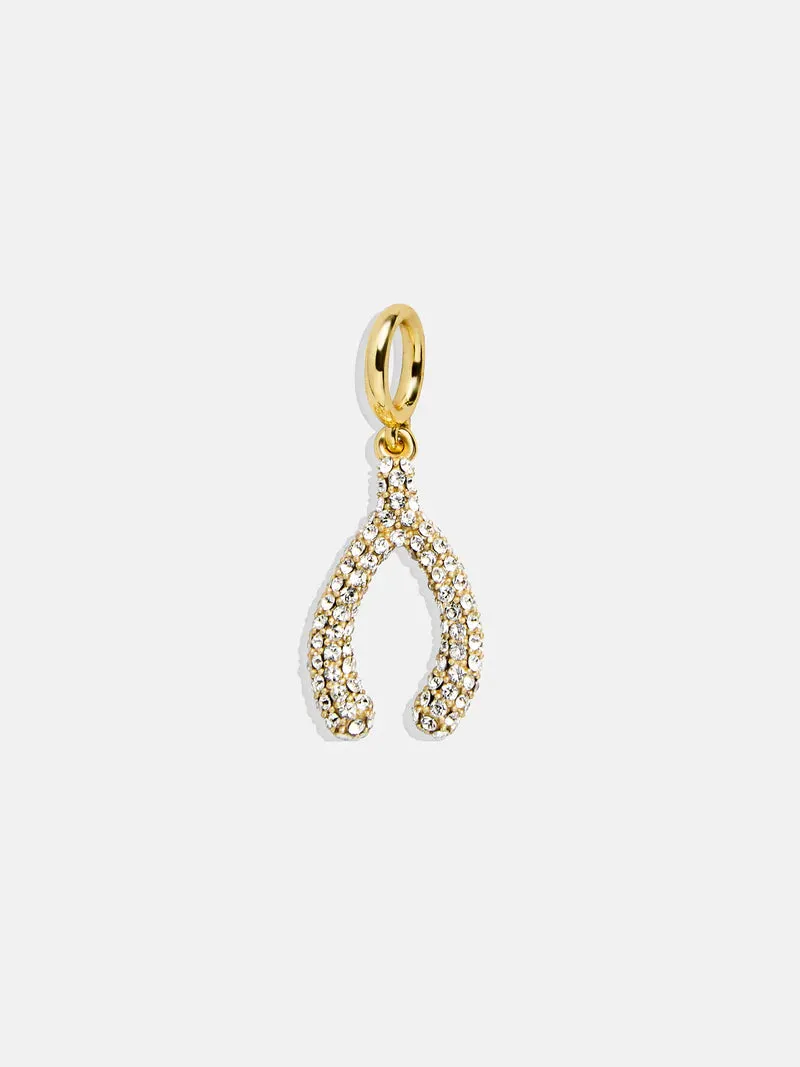 Luck Cluster Charm - Wishbone sold by BaubleBar