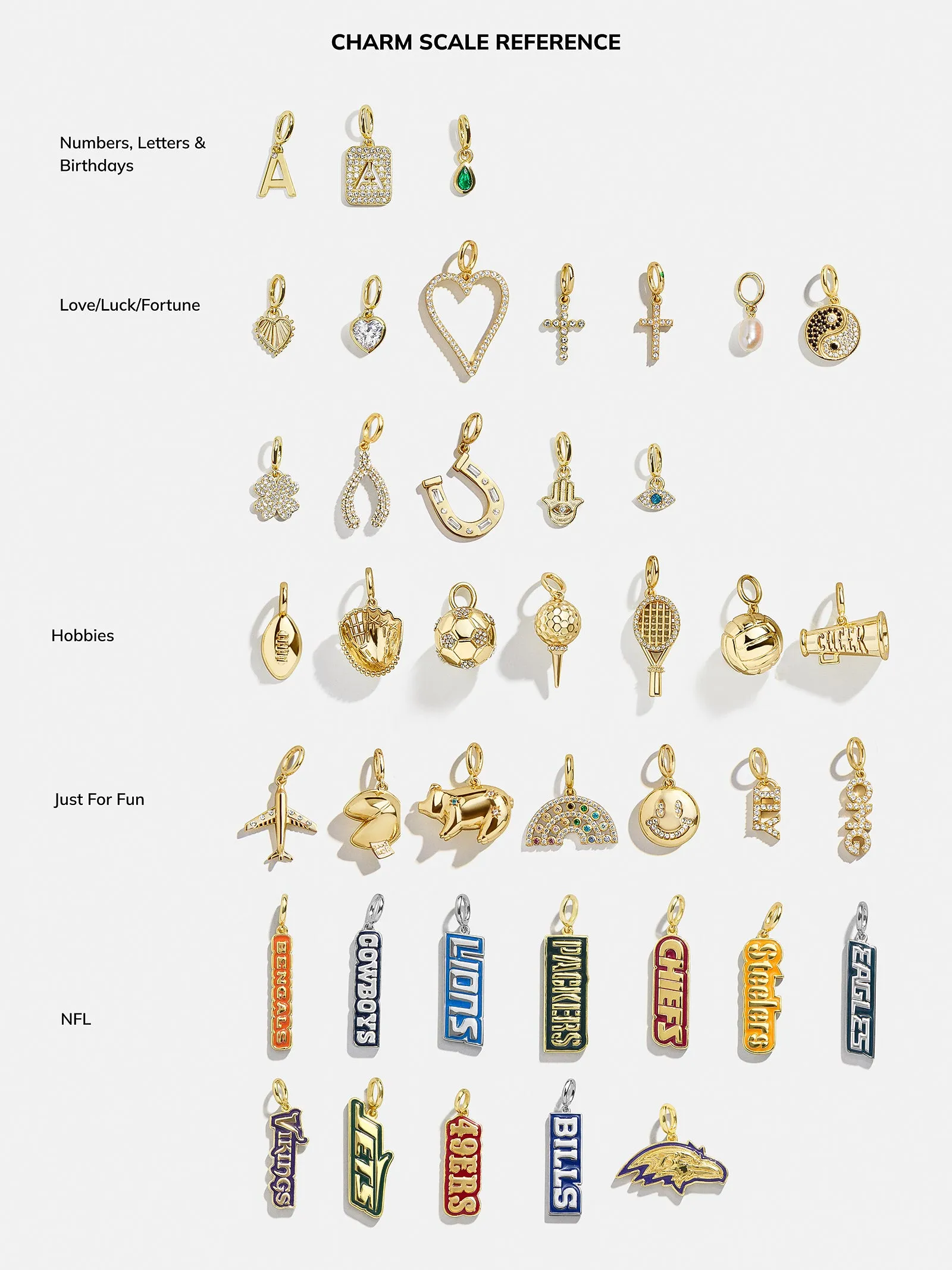 WEAR By Erin Andrews x BaubleBar Philadelphia Eagles Cluster Charm - Philadelphia Eagles sold by BaubleBar product image thumbnail 3