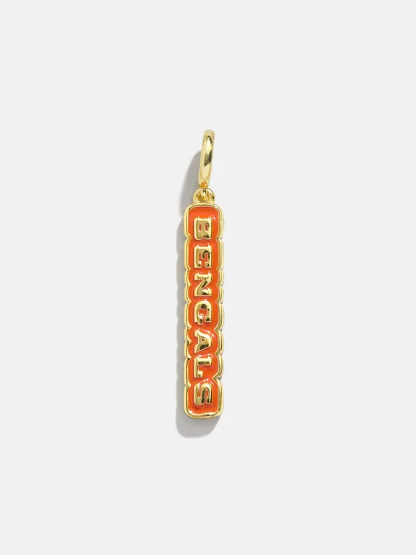 WEAR By Erin Andrews X BuableBar Cincinnati Bengals Cluster Charm - Cincinnati Bengals sold by BaubleBar