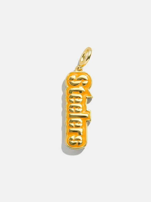 WEAR By Erin Andrews x BaubleBar Pittsburgh Steelers Cluster Charm - Pittsburgh Steelers sold by BaubleBar