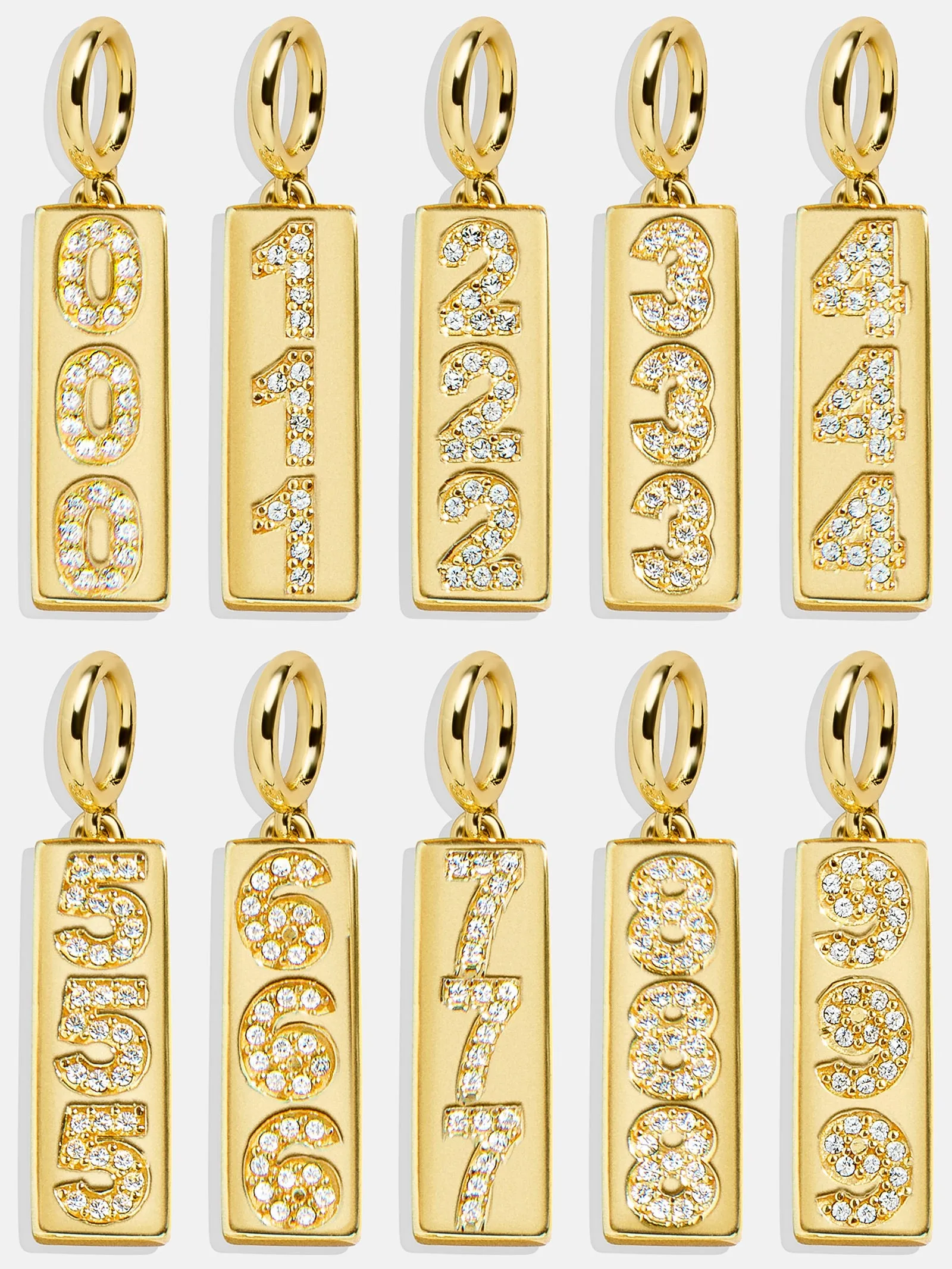 Angel Number Cluster Charm - 999 sold by BaubleBar product image thumbnail 3