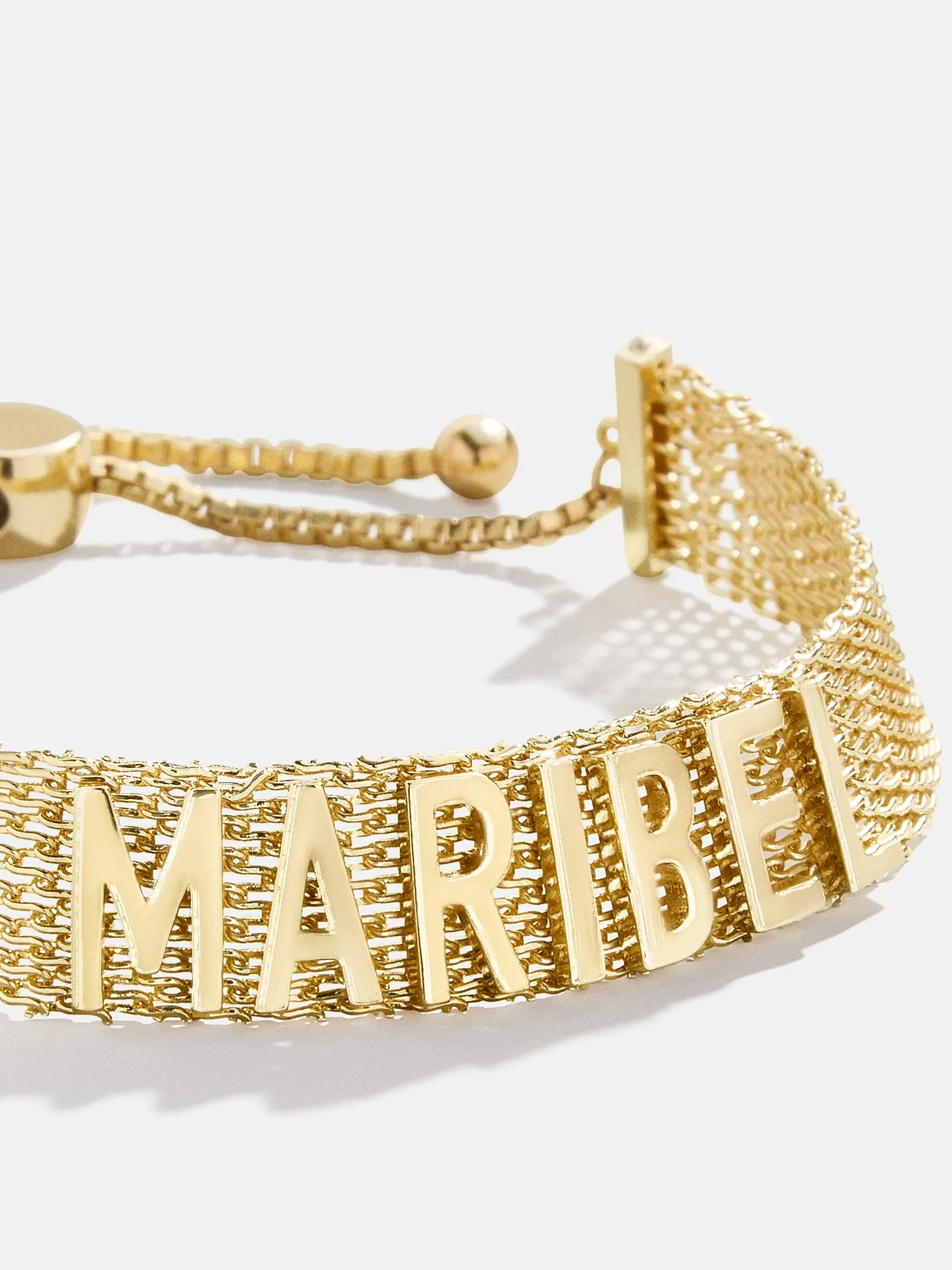 Custom Mesh Bracelet - Gold sold by BaubleBar product image thumbnail 3