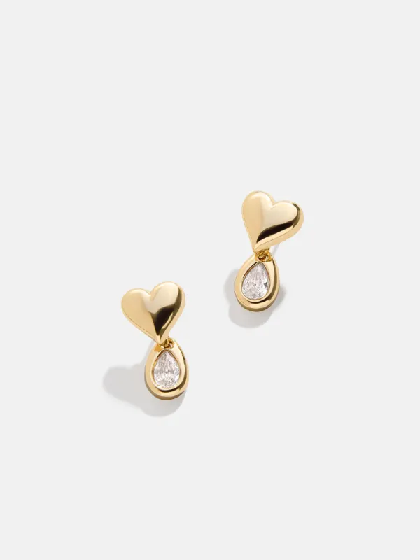 Athena Earrings - Gold/Pavé sold by BaubleBar