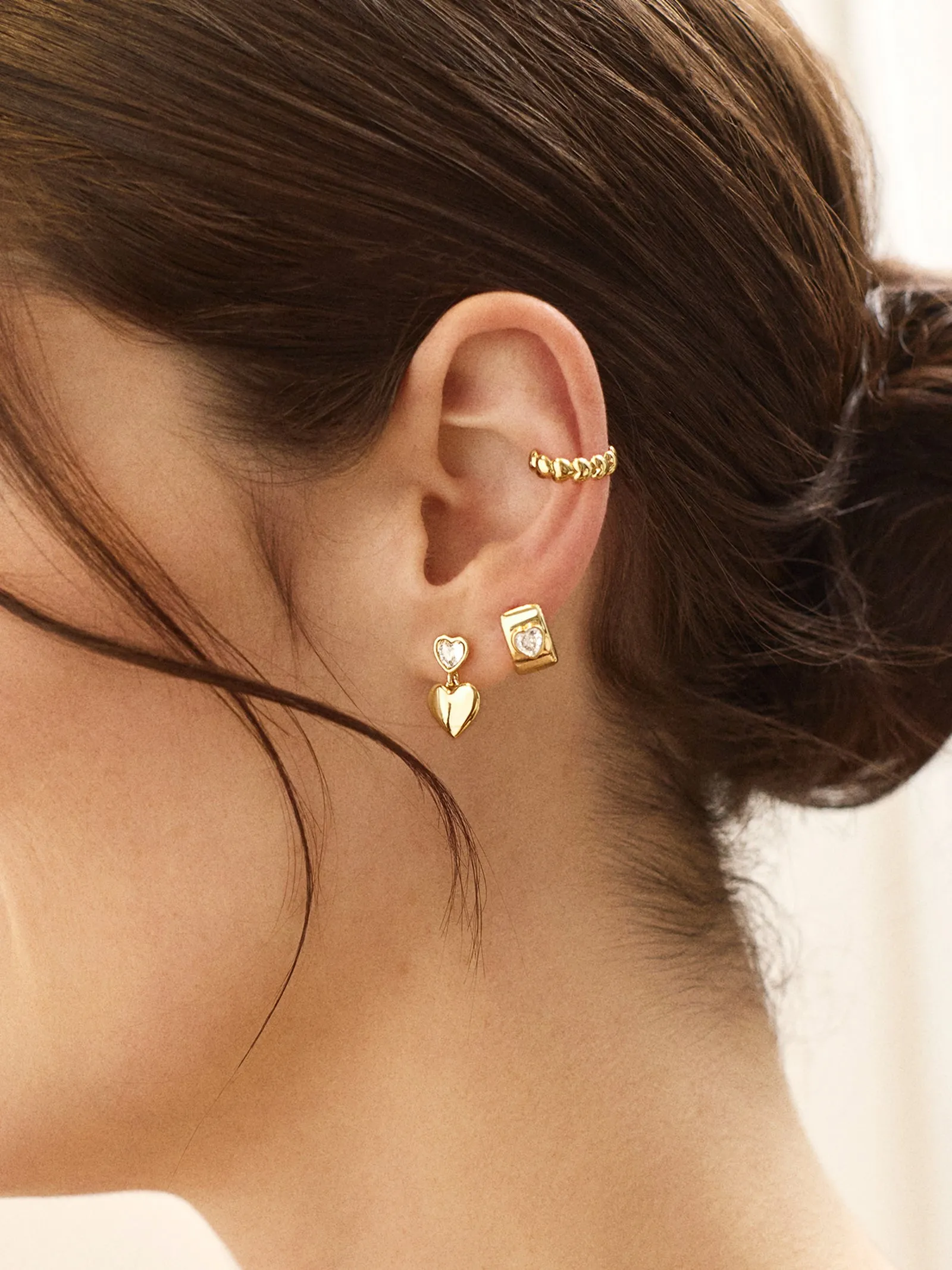 Alice Earring Set - Gold/Pavé sold by BaubleBar product image thumbnail 2