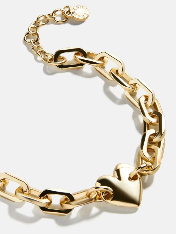 Leah Bracelet - Gold made by BaubleBar