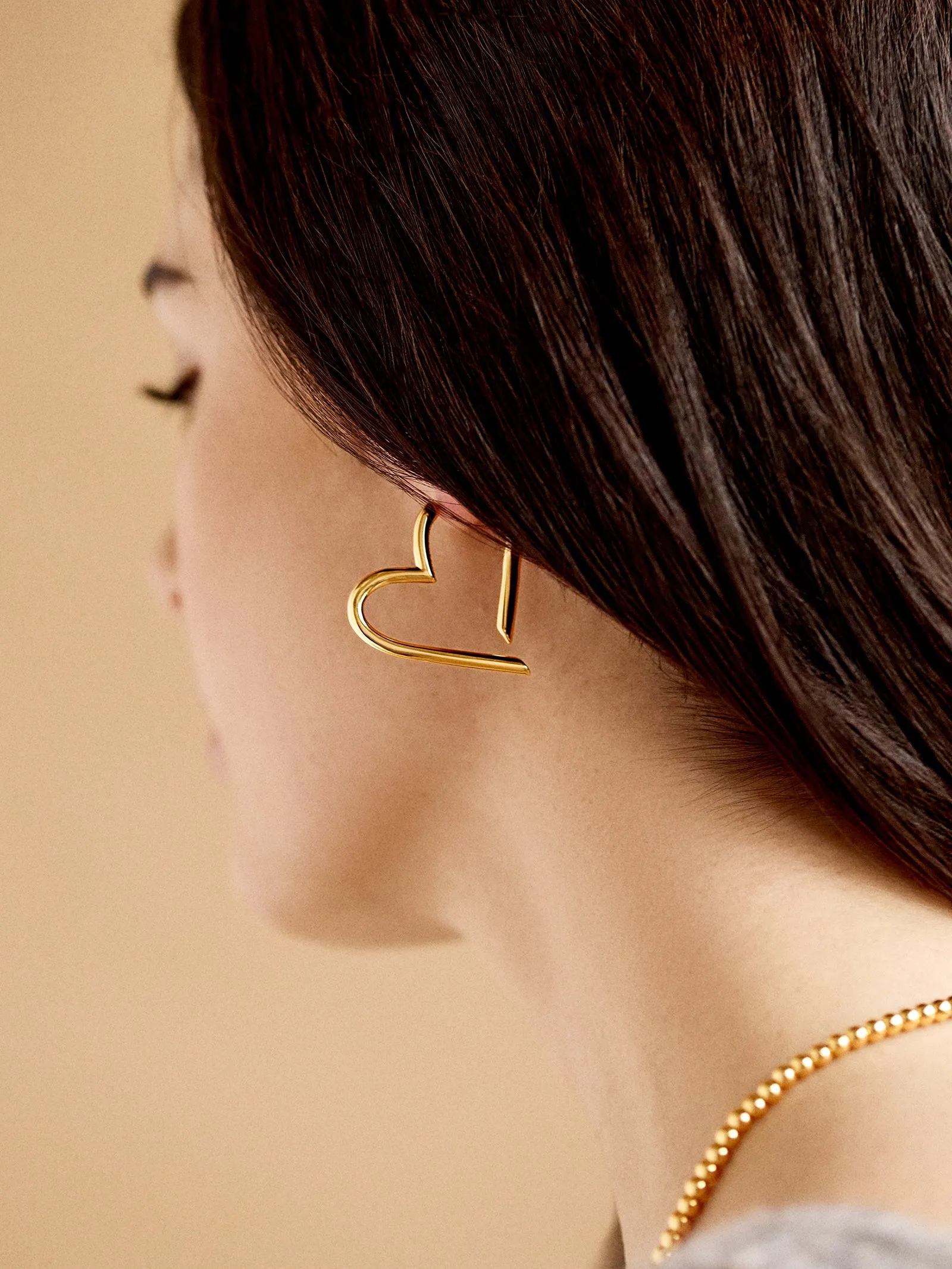 Emory Earrings - Gold sold by BaubleBar product image thumbnail 2