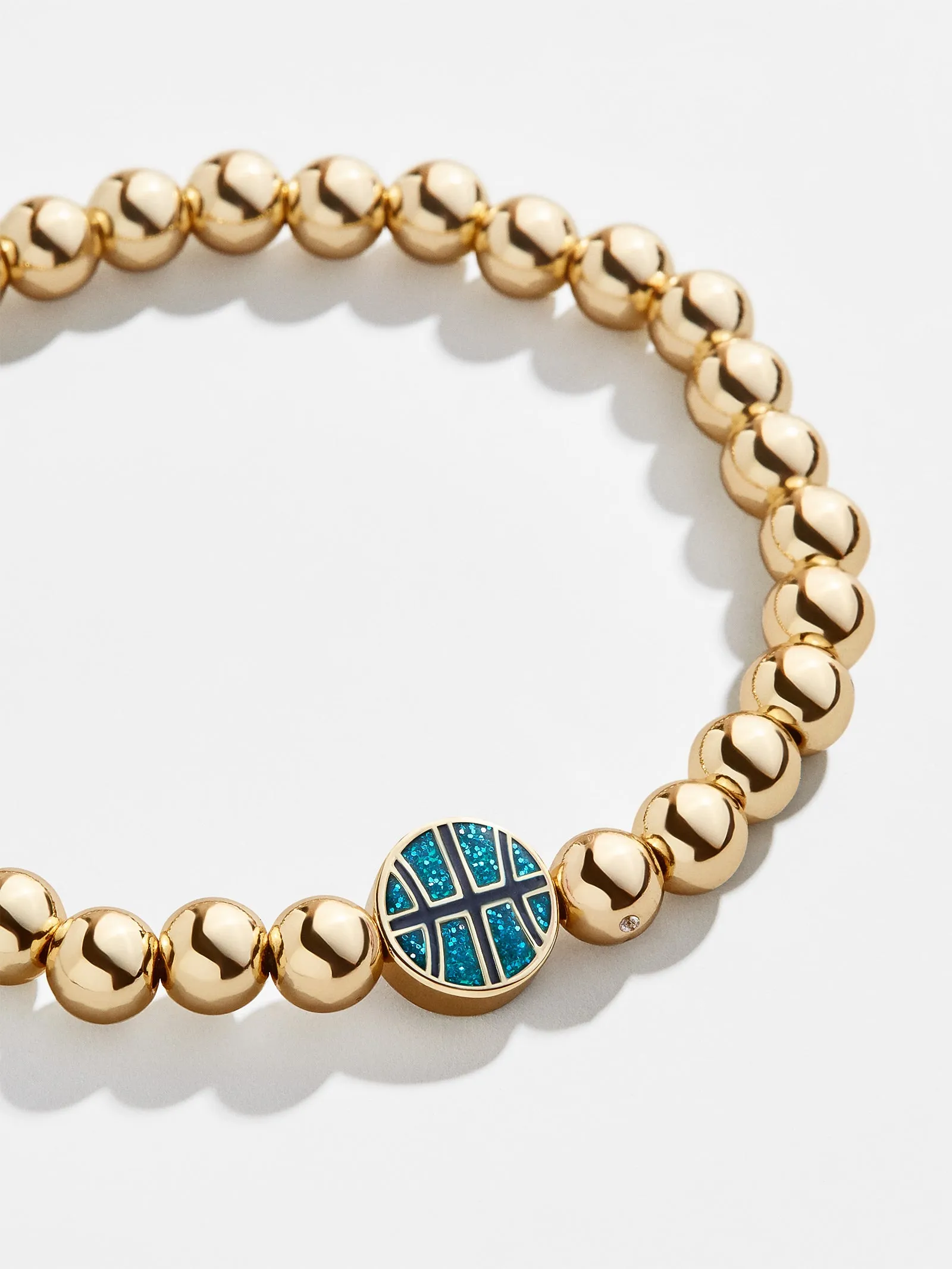 Charlotte Hornets Gold Pisa Bracelet - Charlotte Hornets sold by BaubleBar product image thumbnail 3