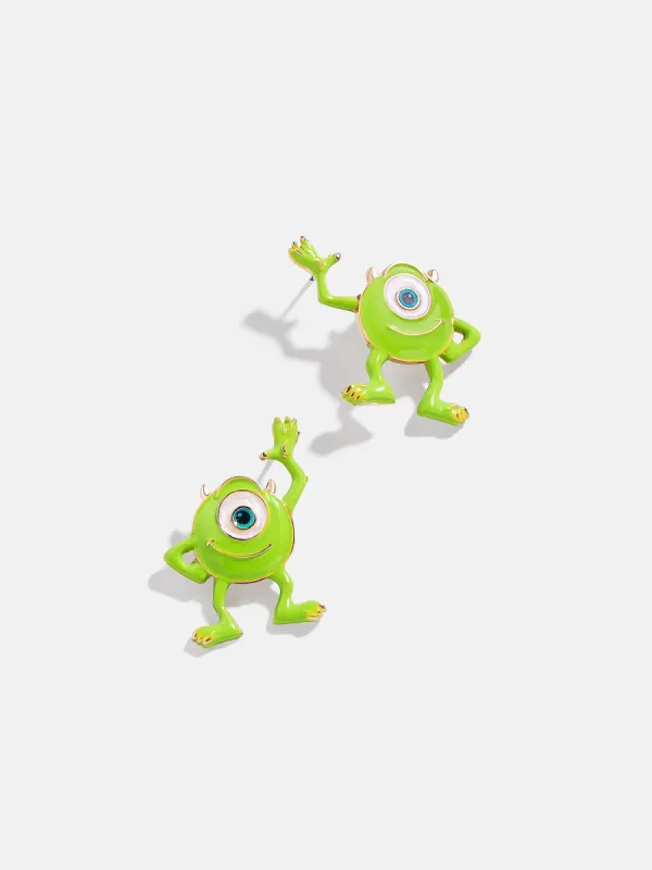 Disney Pixar Monsters, Inc. Earrings - Mike Wazowski sold by BaubleBar
