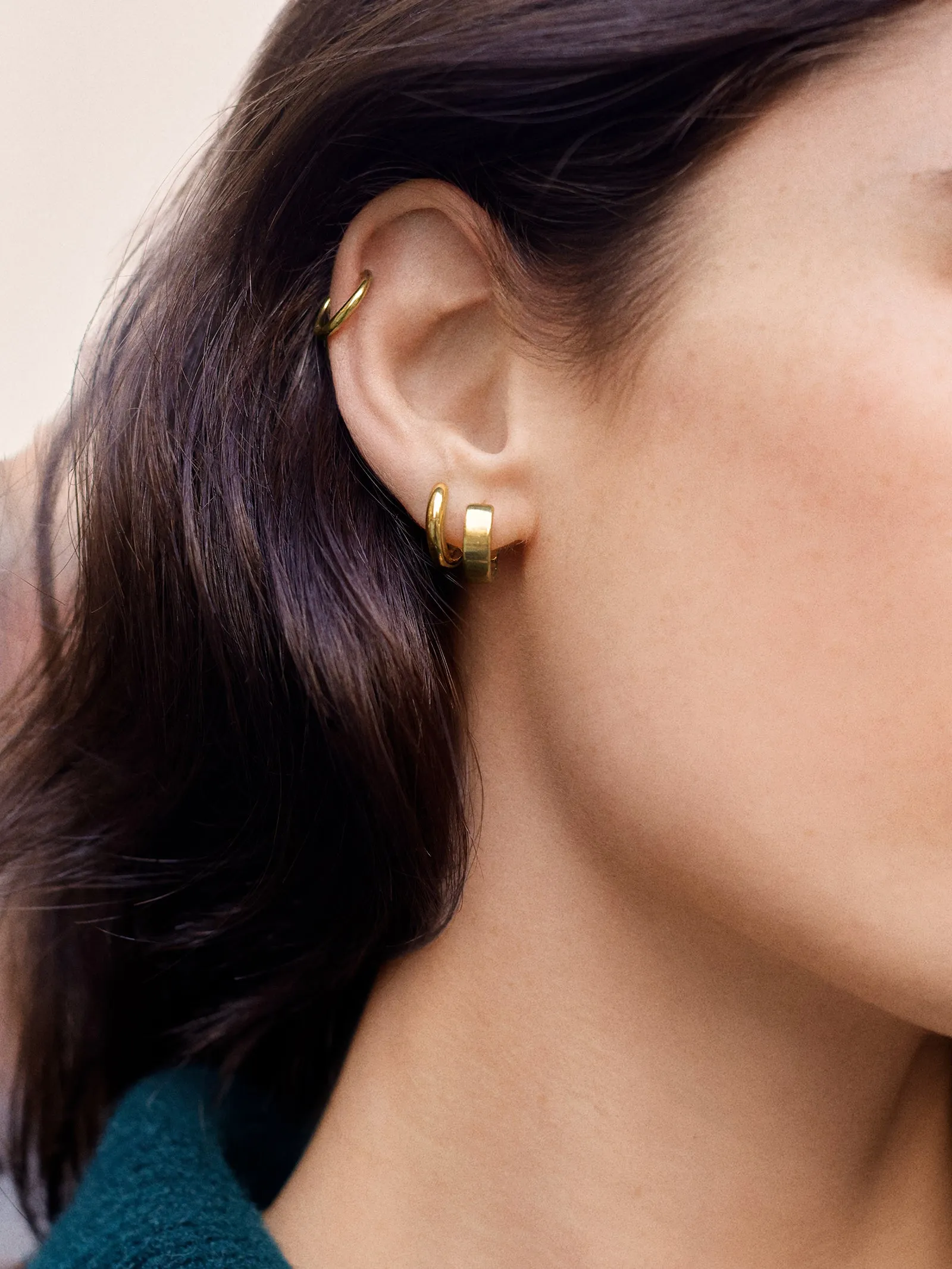 Maris Waterproof Earring Set - Gold sold by BaubleBar product image thumbnail 2