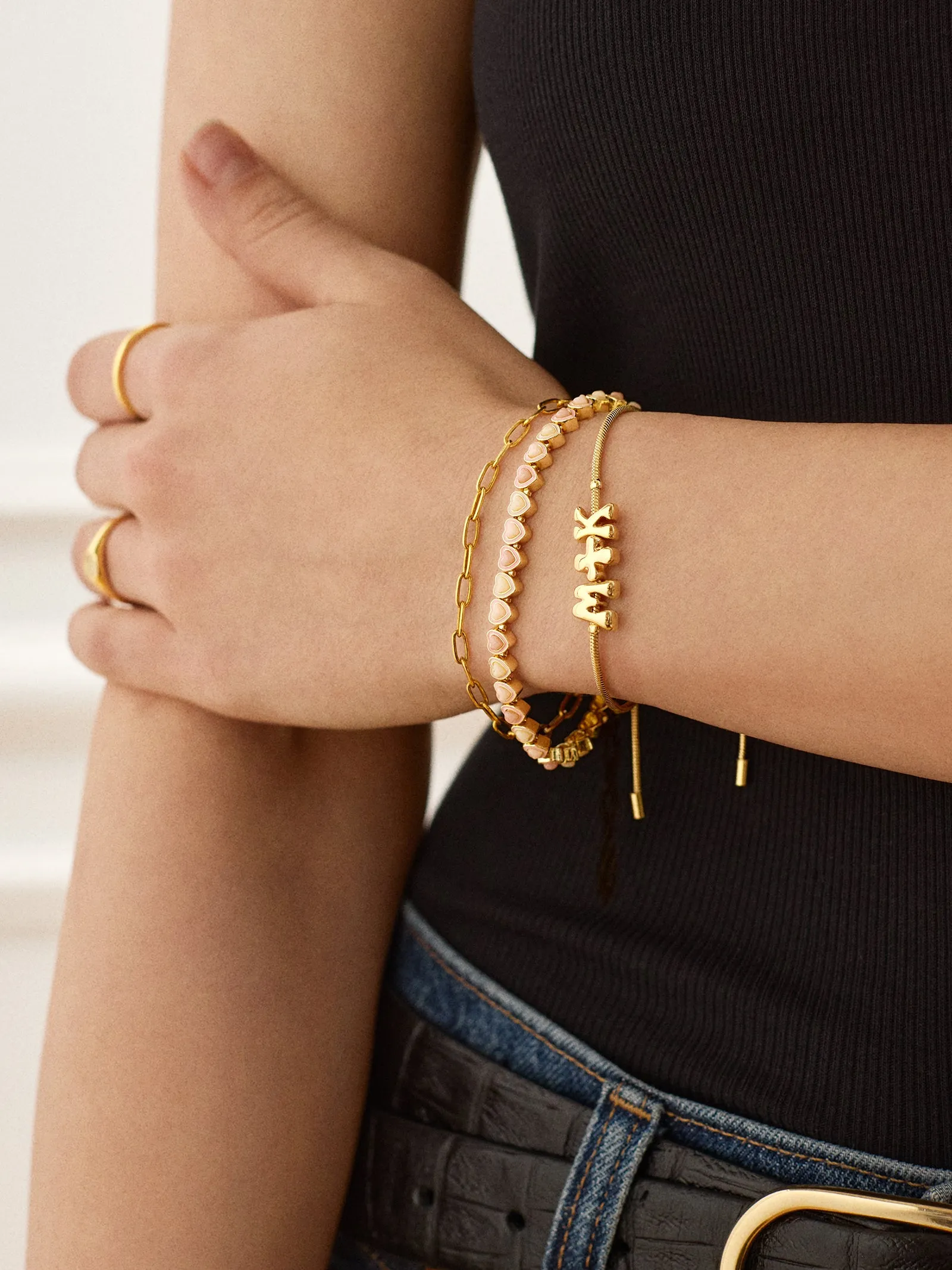 Kali Tennis Bracelet - Pink sold by BaubleBar product image thumbnail 2