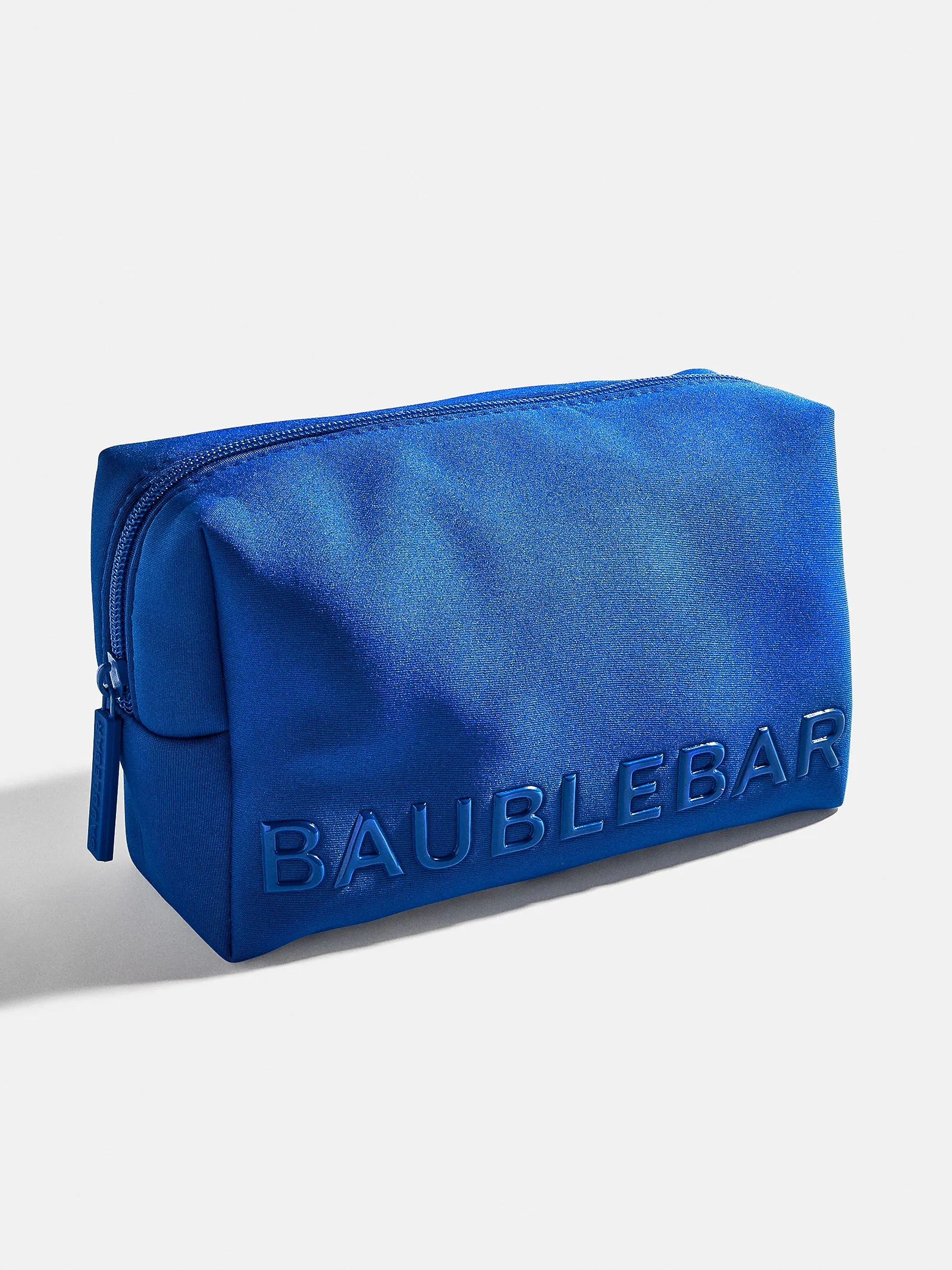 Take It Away Storage Pouch - Cobalt sold by BaubleBar product image thumbnail 2