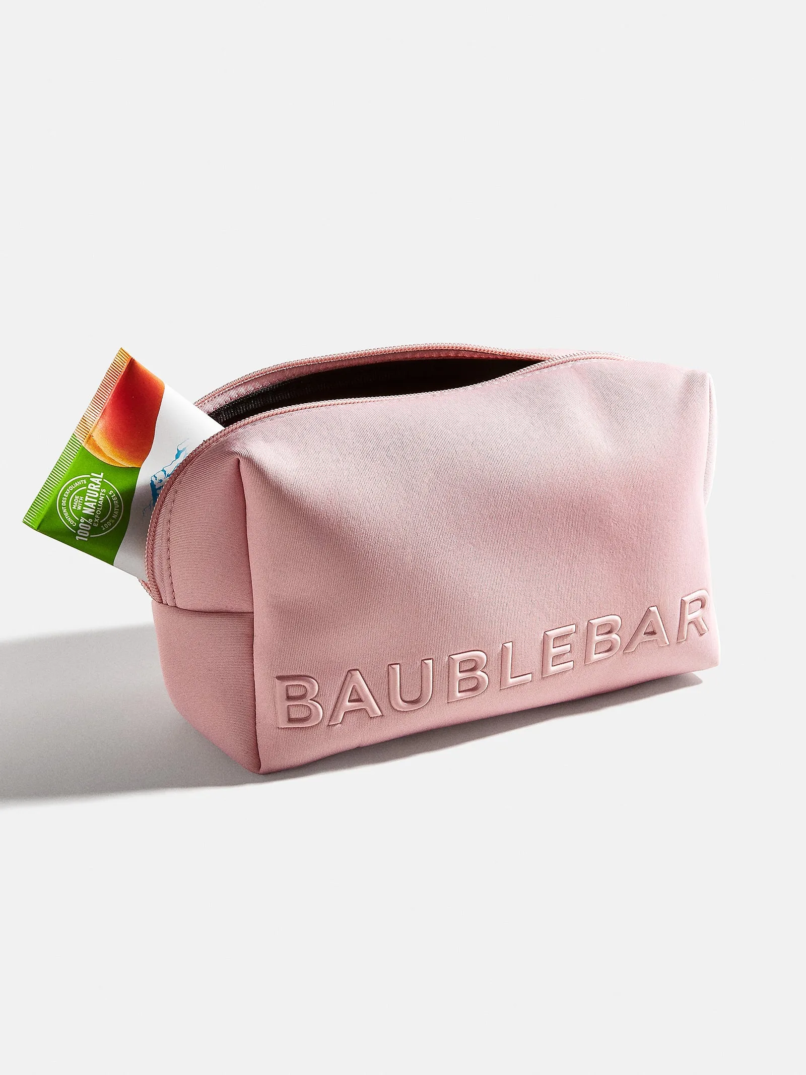Take It Away Storage Pouch - Light Pink sold by BaubleBar product image thumbnail 2