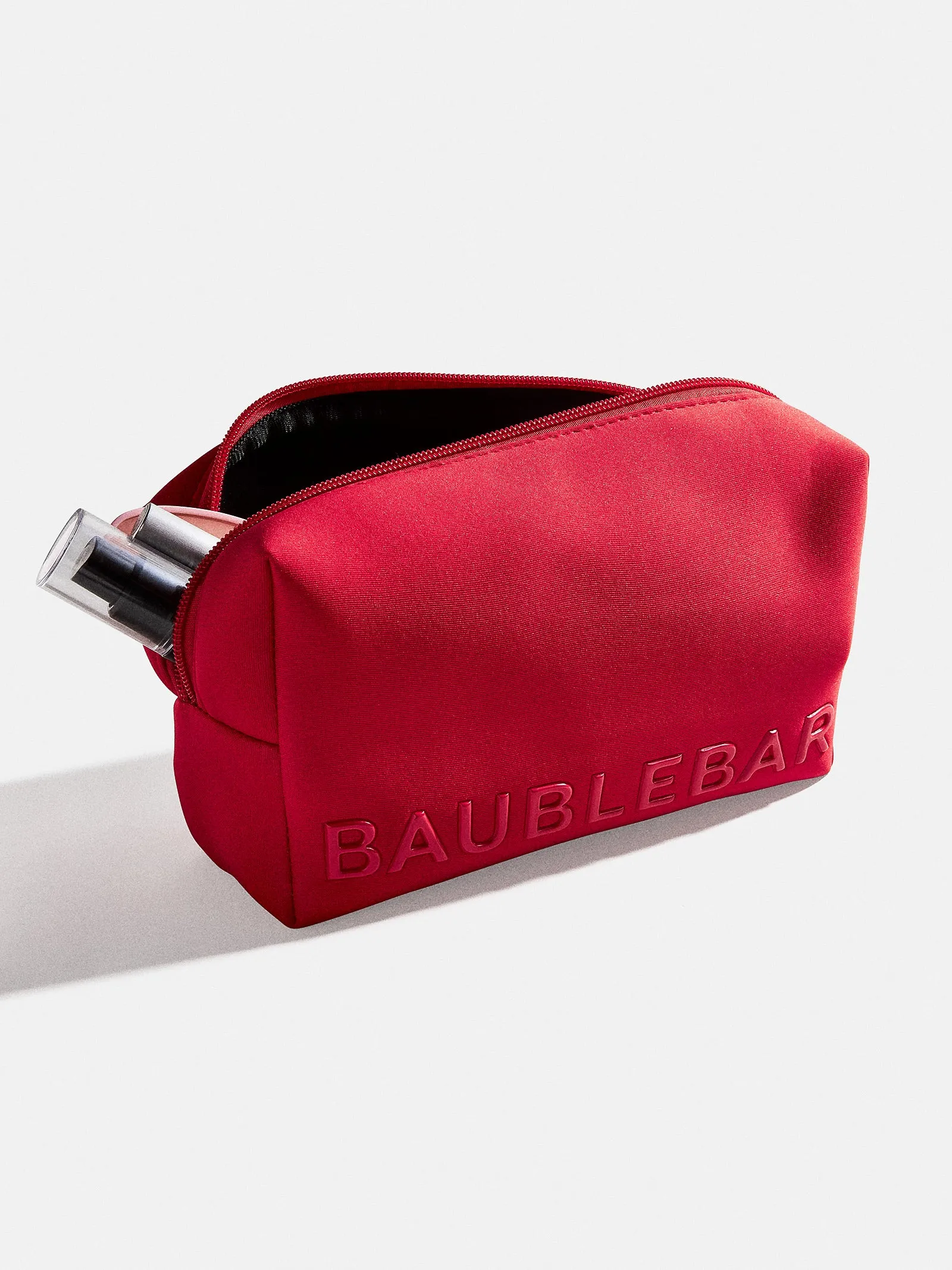 Take It Away Storage Pouch - Red sold by BaubleBar product image thumbnail 2