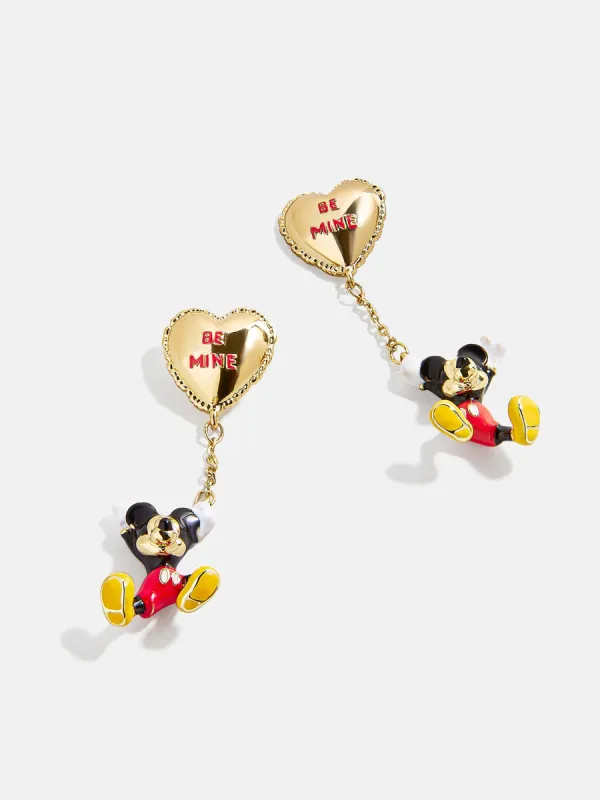 Disney Mickey Mouse Be Mine Earrings - Gold sold by BaubleBar