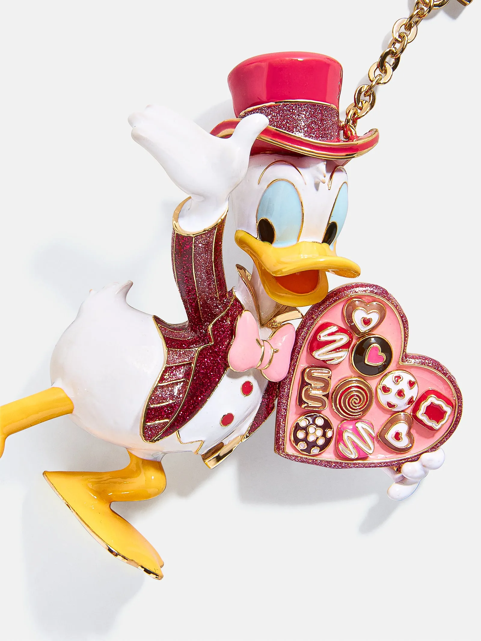 Disney Valentine's Day Bag Charm - Donald Duck sold by BaubleBar product image thumbnail 3