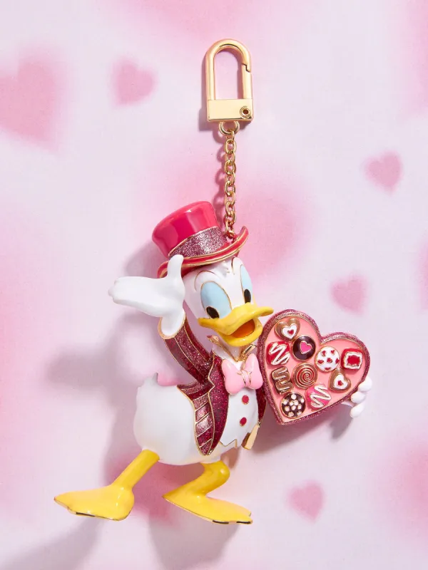 Disney Valentine's Day Bag Charm - Donald Duck sold by BaubleBar