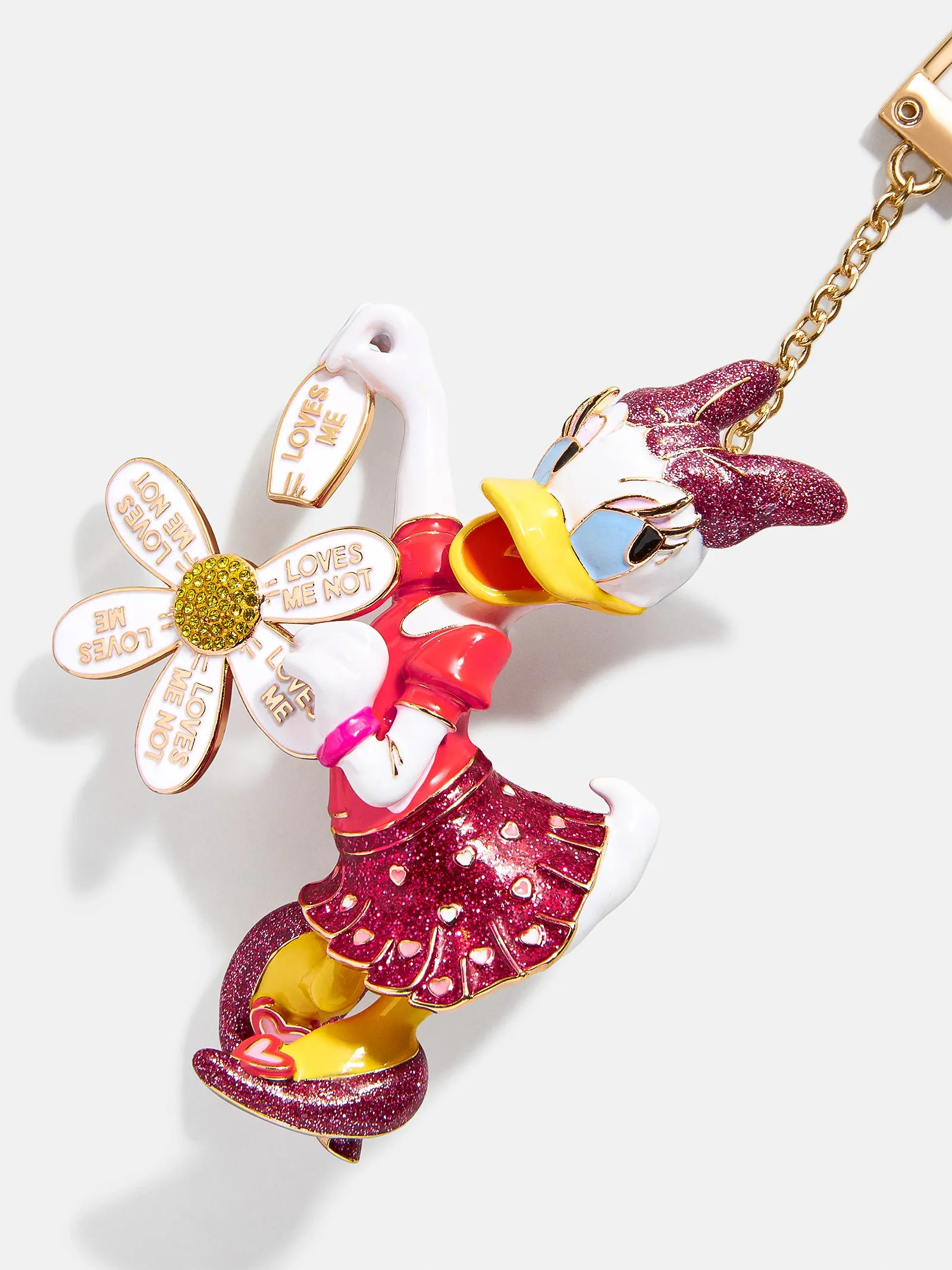 Disney Valentine's Day Bag Charm - Daisy Duck sold by BaubleBar product image thumbnail 3