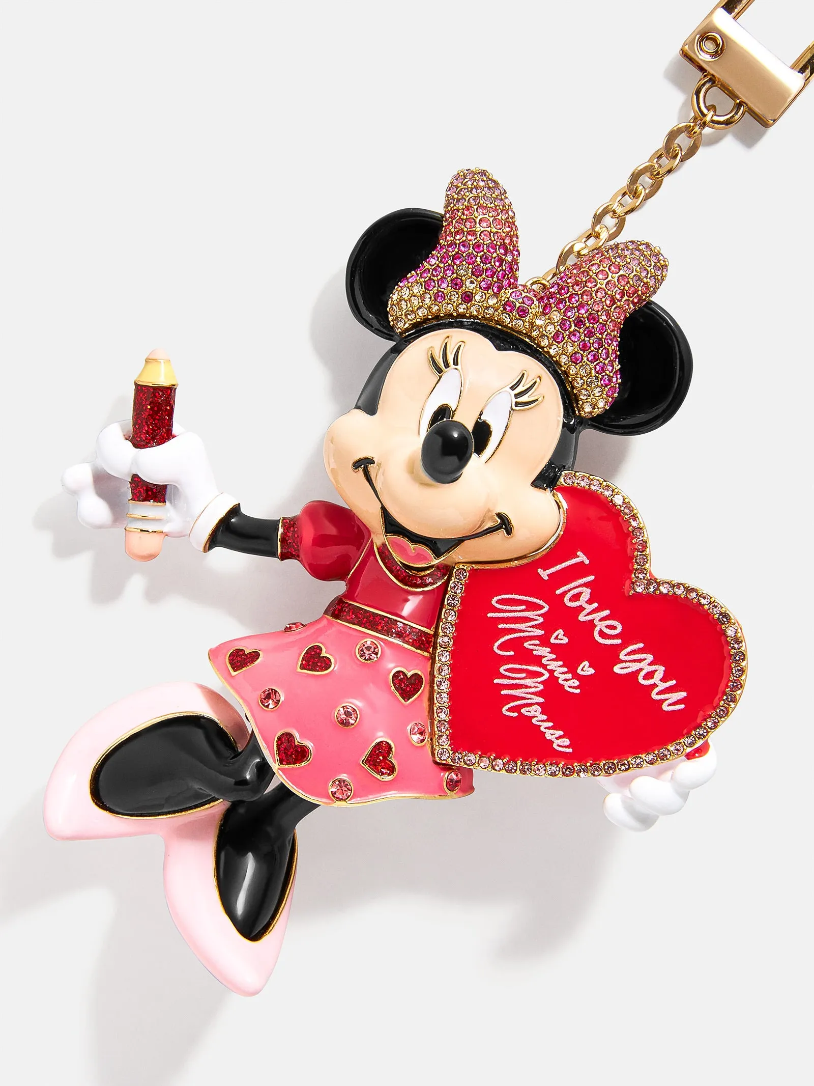 Disney Valentine's Day Bag Charm - Minnie Mouse sold by BaubleBar product image thumbnail 3