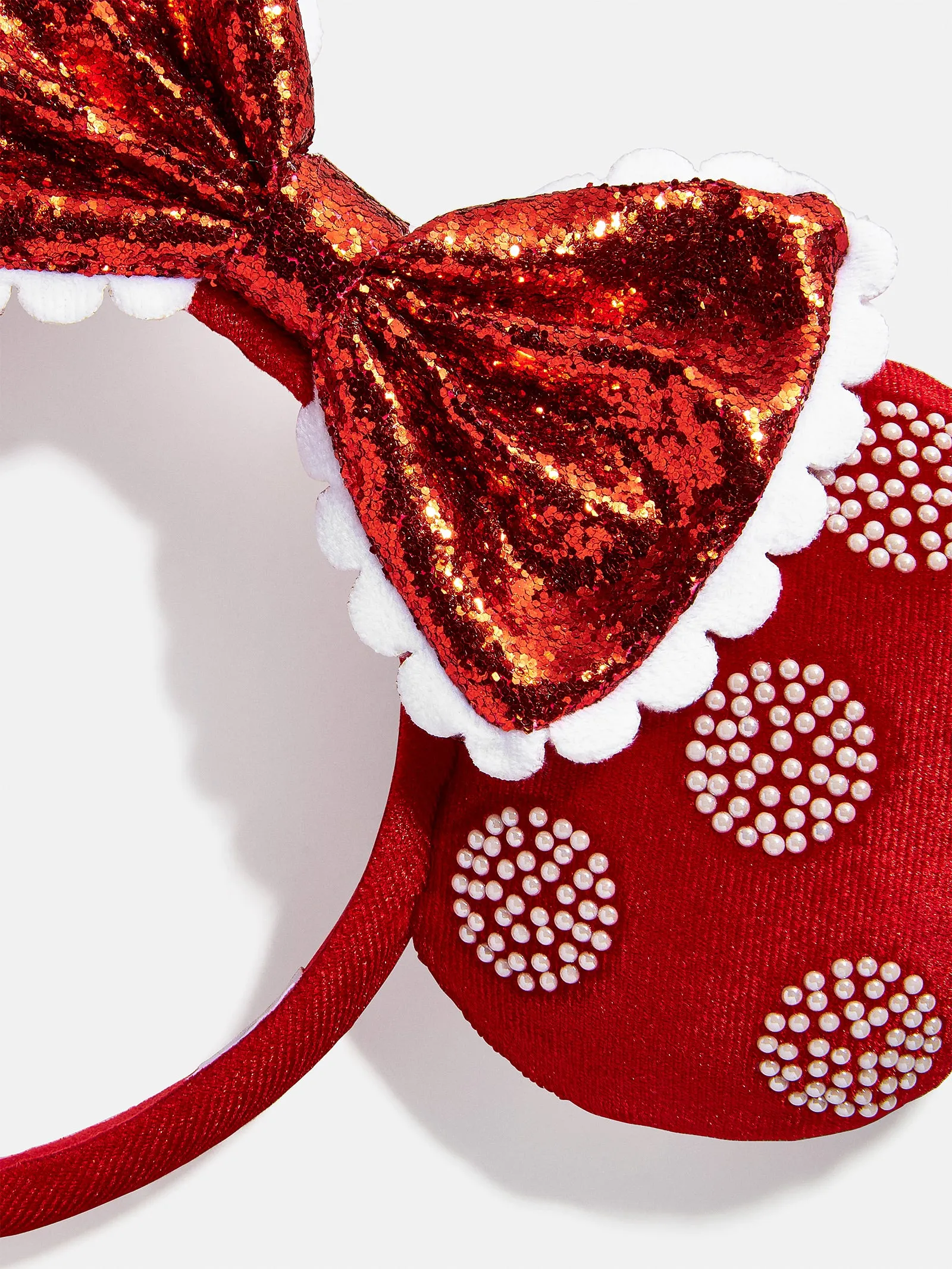 Disney Minnie Mouse Pearl Polka Dot Ears Headband - Minnie Mouse Pearl Polka Dot Ears sold by BaubleBar product image thumbnail 3