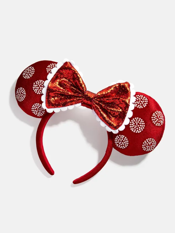 Disney Minnie Mouse Pearl Polka Dot Ears Headband - Minnie Mouse Pearl Polka Dot Ears sold by BaubleBar