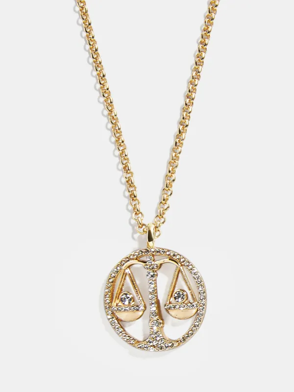 Andrea Zodiac Necklace - Libra sold by BaubleBar