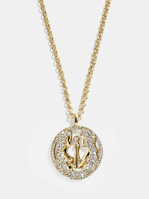 Andrea Zodiac Necklace - Gemini sold by BaubleBar