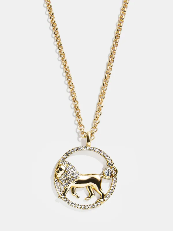 Andrea Zodiac Necklace - Leo sold by BaubleBar