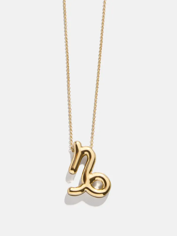 Bubble Zodiac Necklace - Capricorn sold by BaubleBar