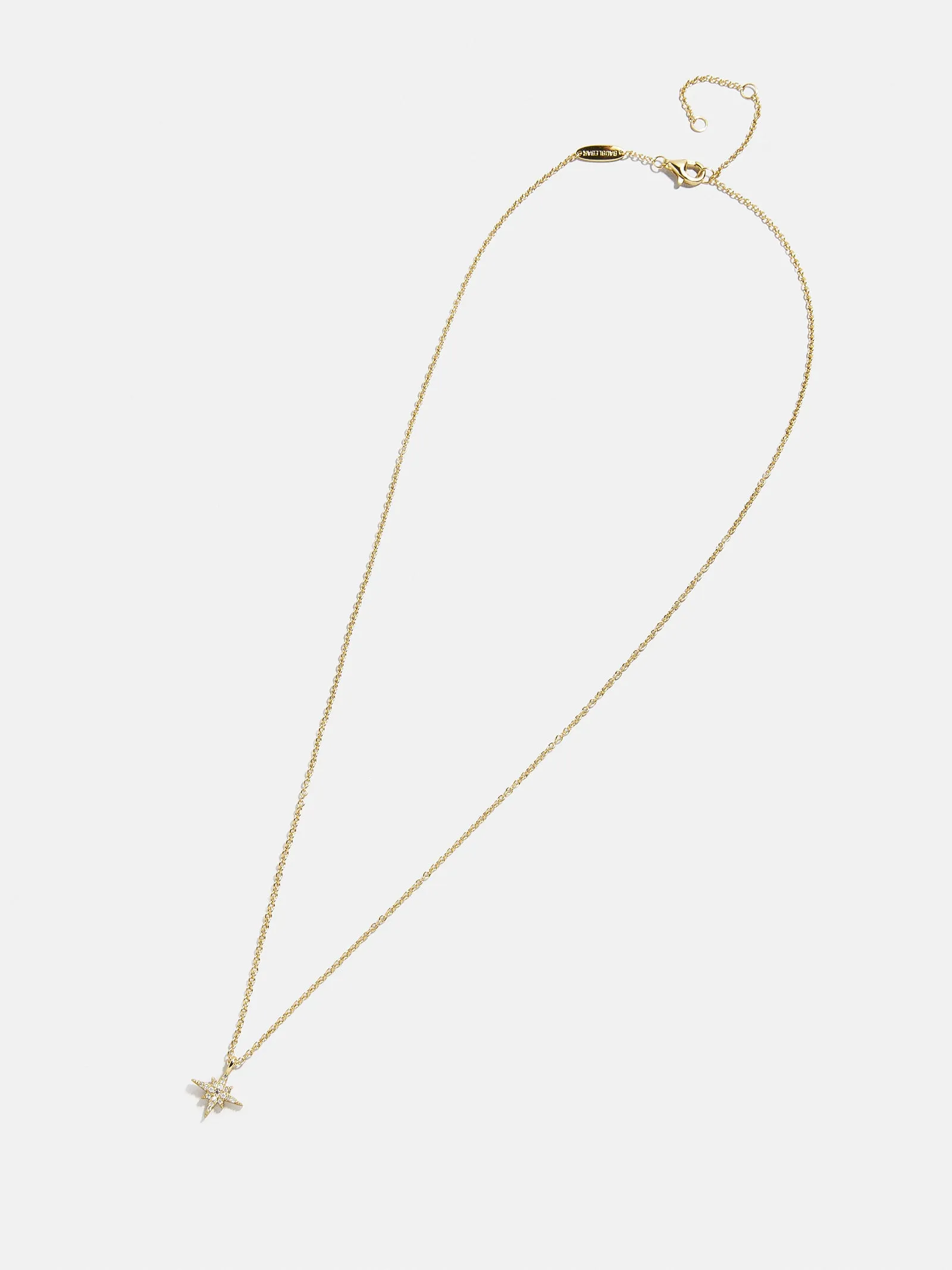 18K Gold Motif Necklace - North Star sold by BaubleBar product image thumbnail 3
