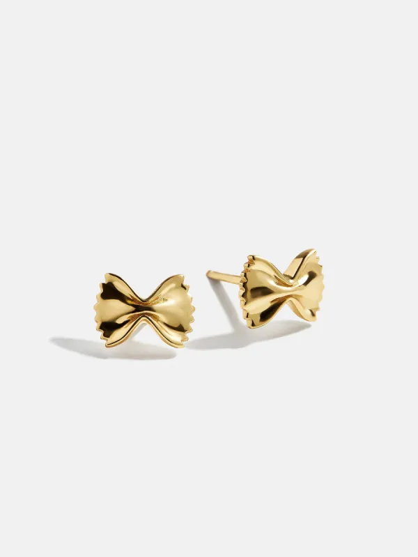18K Gold Just For Fun Earrings - Pasta sold by BaubleBar