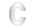 C - Silver sold by BaubleBar