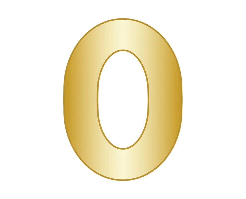O - Gold sold by BaubleBar