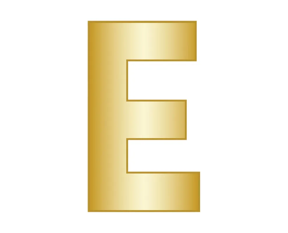 E - Gold sold by BaubleBar