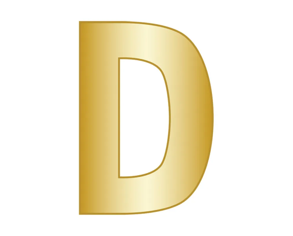 D - Gold sold by BaubleBar