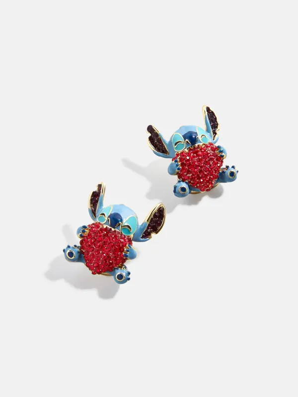 Disney Stitch Heart Earrings - Stitch Heart Earrings sold by BaubleBar