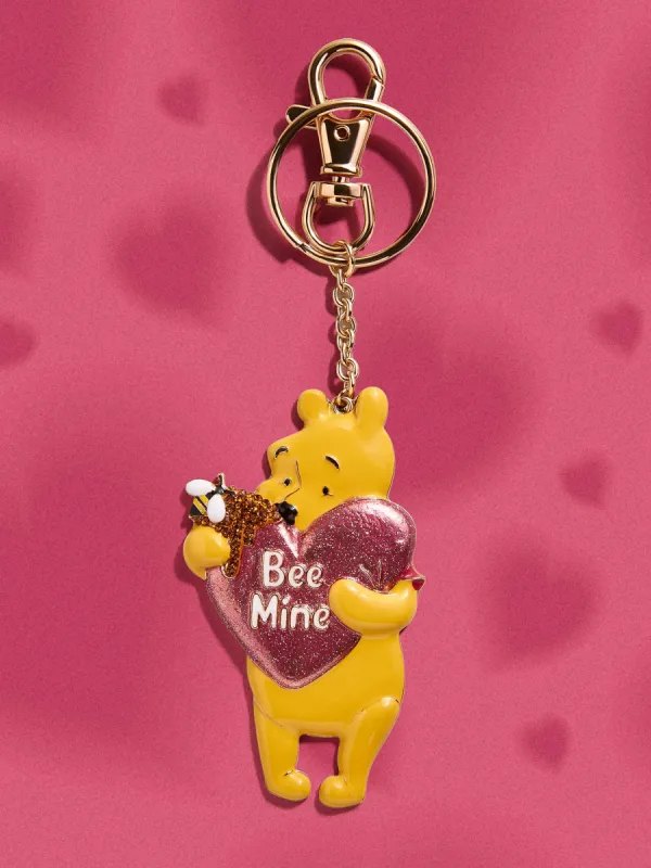 Disney Winnie The Pooh Be Mine 2D Bag Charm - Pooh Bag Charm made by BaubleBar