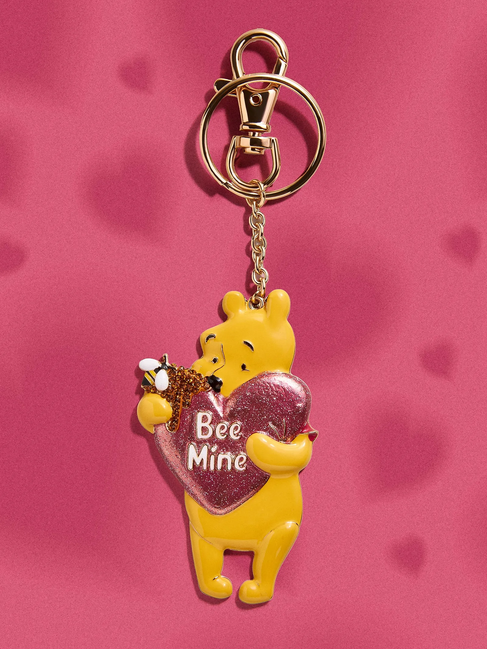 Disney Winnie The Pooh Be Mine 2D Bag Charm - Pooh Bag Charm sold by BaubleBar