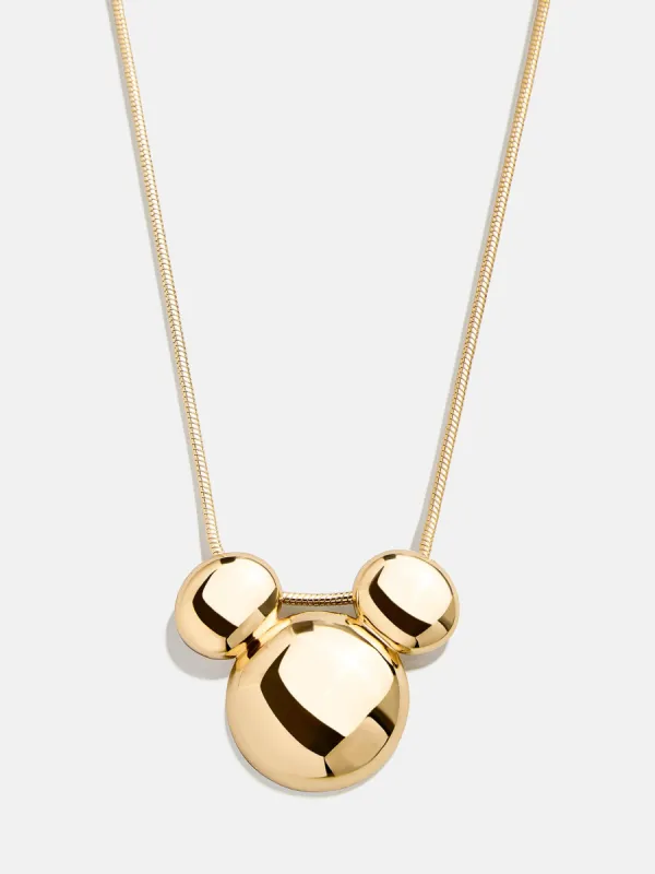 Disney Mickey Mouse Bubble Necklace - Gold sold by BaubleBar