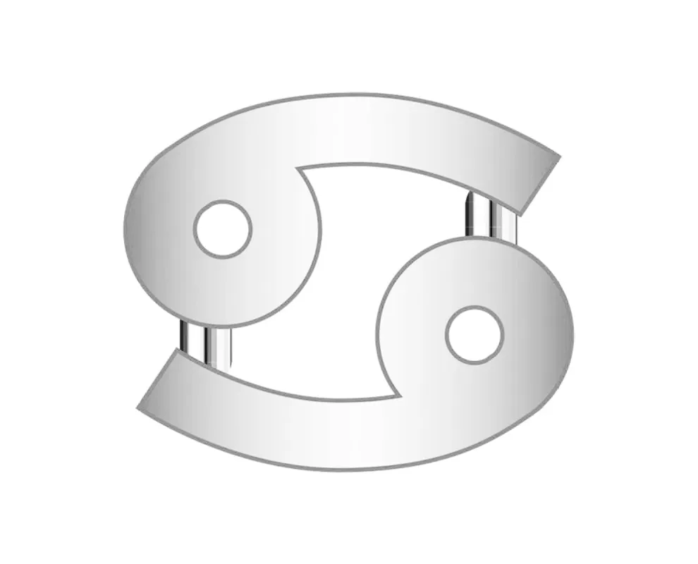 Cancer Zodiac Icon - Silver sold by BaubleBar